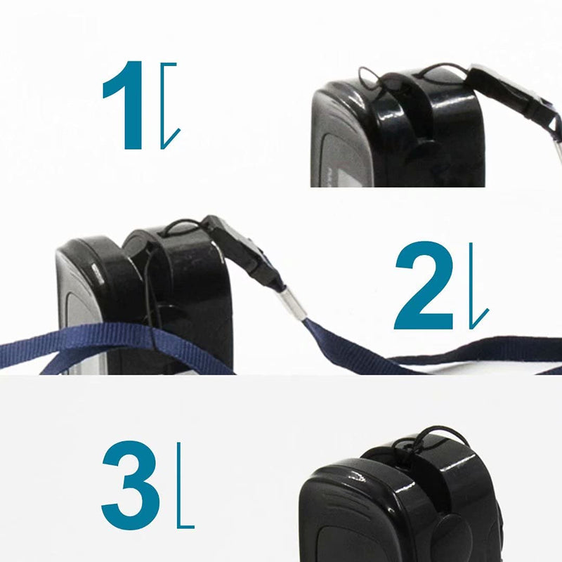 [Australia] - CONTEC MEDICAL SYSTEMS CMS50M Black Pulse Oximeter SpO2 and PR Value Waveform Blood Oxygen Neck/Wrist Corda 