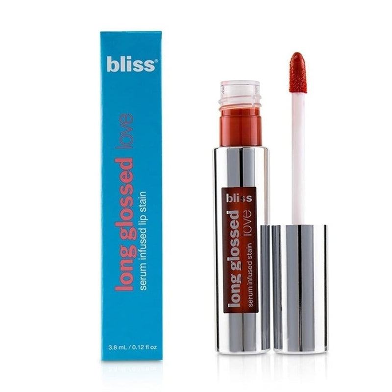 [Australia] - Bliss Long Glossed Love Serum Infused Lip Stain - # Poppy Can You Hear Me 3.8ml/0.12oz Parallel Import 