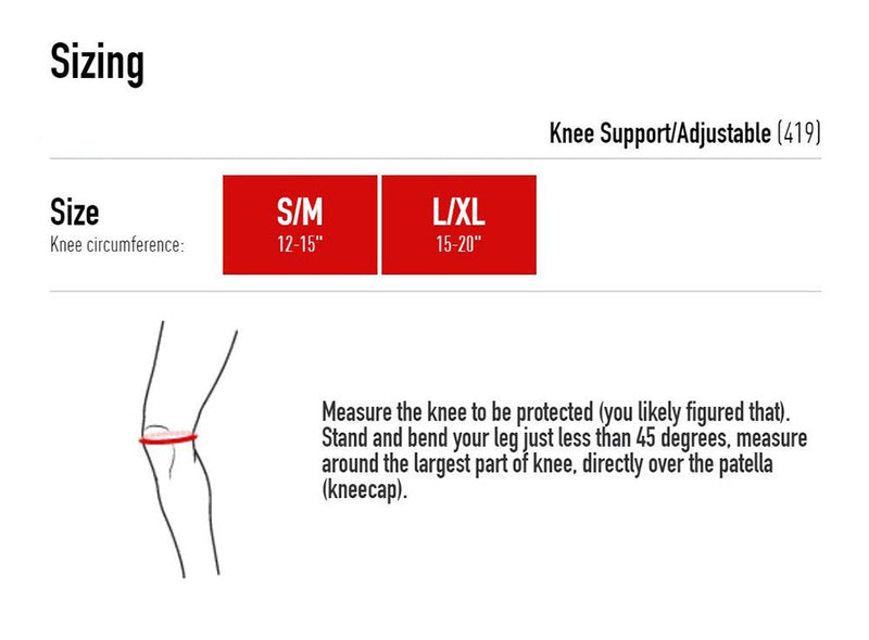 [Australia] - McDavid Knee Support Wrap, Knee Pain Relief from Jumpers Knee, Runners Knee, Patella Support, Tendon Support, Cartilage Meniscus Injuries, Adjustable for Men & Women, Sold as Single Unit (1) Large/ X-Large Adjustable Wrap 