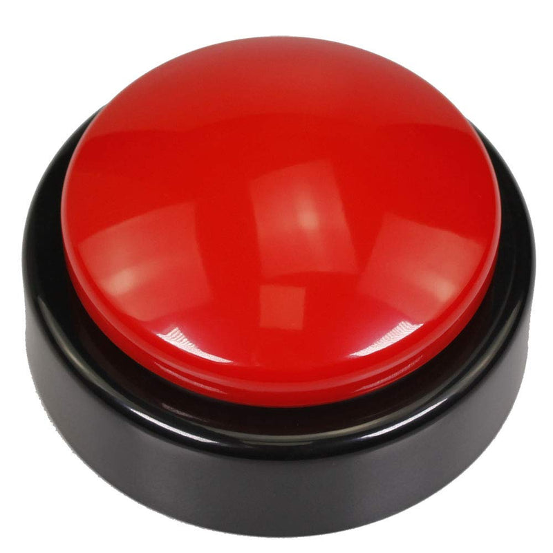 [Australia] - Extra Large Talking Alarm Clock for Blind - Announcing Time, Date and Week of Day. Perfect for Visually impaired and Elderly (Red+Black) Red+black 