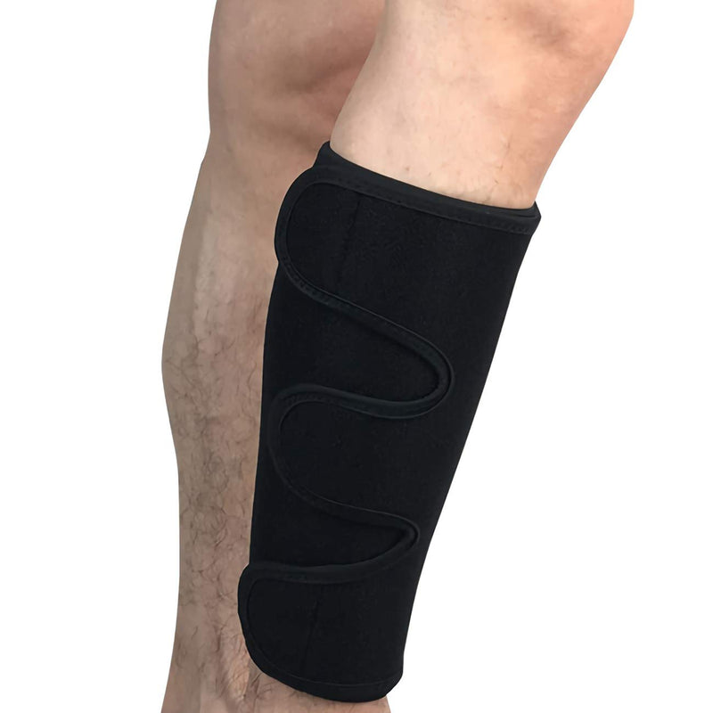 [Australia] - Heekooi Calf Brace, Shin Splint Compression Sleeve (1 Pair) for Swelling, Edema, Hiking, Training, Adjustable Calf Support, Shin Brace for Men and Women Large 