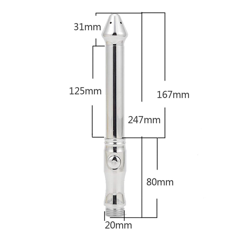 [Australia] - Shower Enema Hose and Nozzle System W/ 5ft Handheld Shower Hose for Douche Colonic Cleanse Kit 