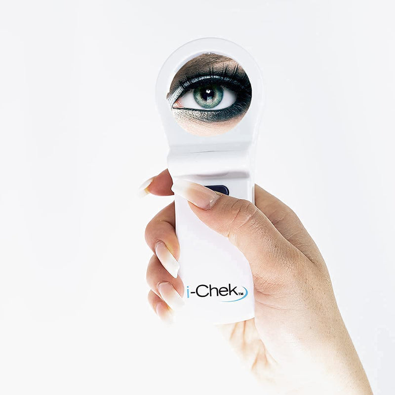 [Australia] - i-Chek by Avenova - Illuminated, Magnifying Eyelid & Eyelash Mirror for Blepharitis, Chalazion, Styes, Contact Lenses, and Lash Extensions 