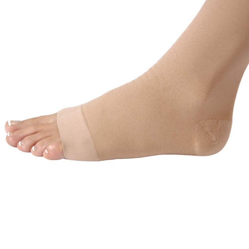 [Australia] - Jobst Relief Knee High Moderate Compression 15-20, Open Toe Silky Beige, XL FULL CALF X-Large Full Calf (1 Pair) 