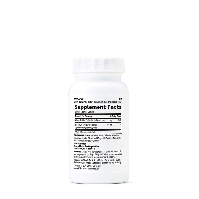 [Australia] - GNC 5-HTP 100 mg - 30 Capsules 