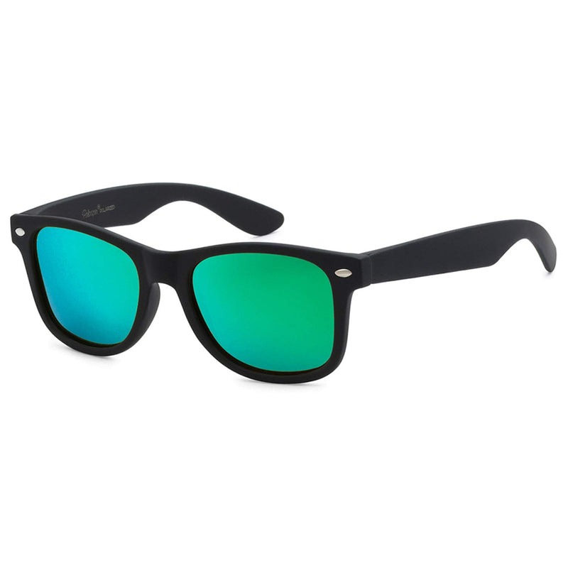 [Australia] - Pete the Cat Toddler Kids Boys and Girls Polarized Retro Sunglasses - BPA Free Rubberized Black | Polarized Kryptonite 45 Millimeters 