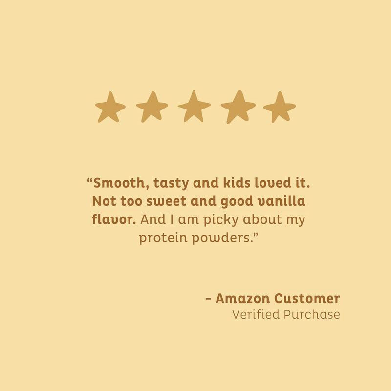 [Australia] - KOS Organic Plant Based Protein Powder, Vanilla - Delicious Vegan Protein Powder - Gluten Free, Dairy Free & Soy Free - 0.81 Pounds, 10 Servings 10 Servings (Pack of 1) 