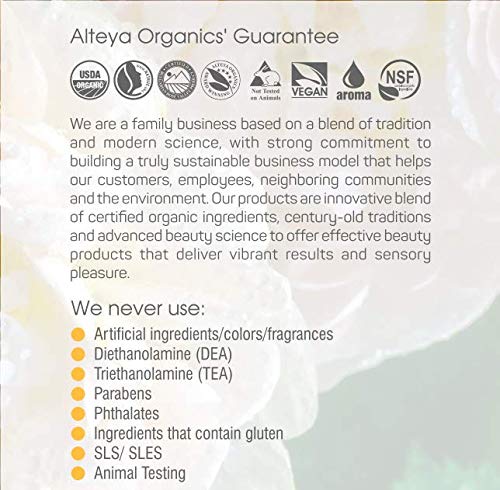 [Australia] - Alteya Organic Gentle Brightening Cleanser Rose & Mullein 200 ml - NaTrue Certified Organic Pure Natural Skin Care 
