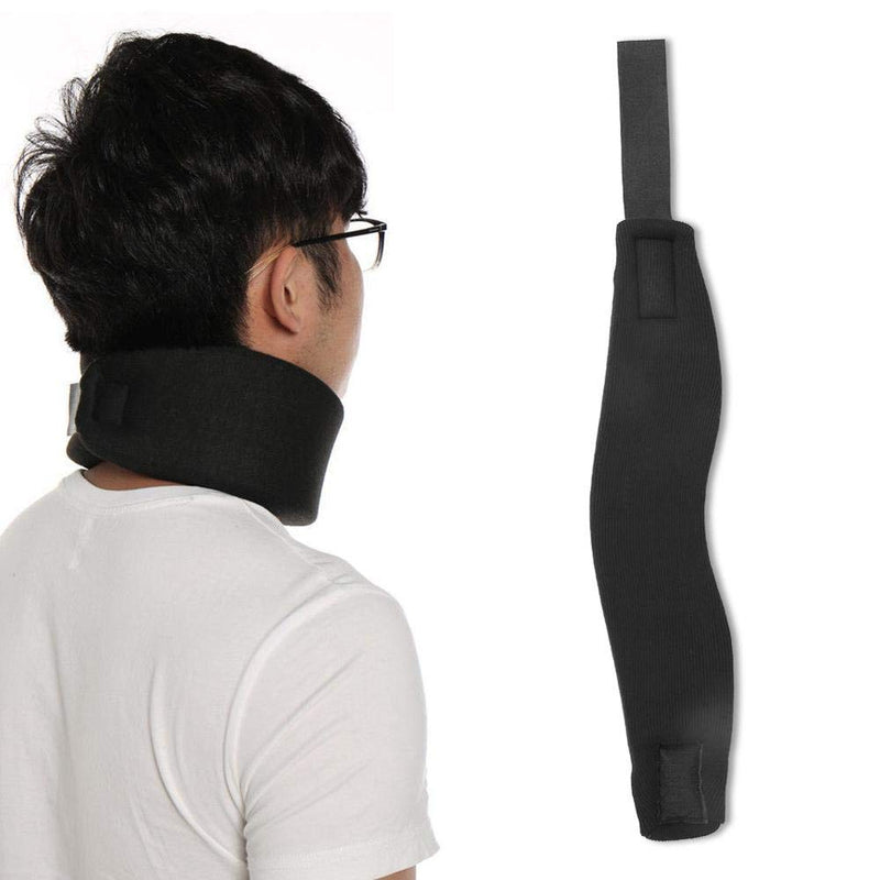 [Australia] - Neck Brace, Soft Sponge Neck Brace Protection Cervical Collar Support Pain Relief Traction Stretcher for Outdoor Fitness(S) S 