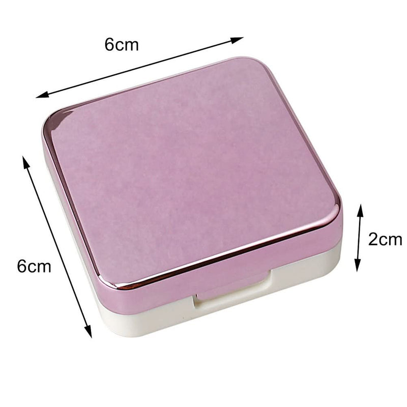 [Australia] - nuosen Random Color Travel Contact Lens Case, Travel Kit Case Easy Carry Mini Box Container Contact Lens Holder 