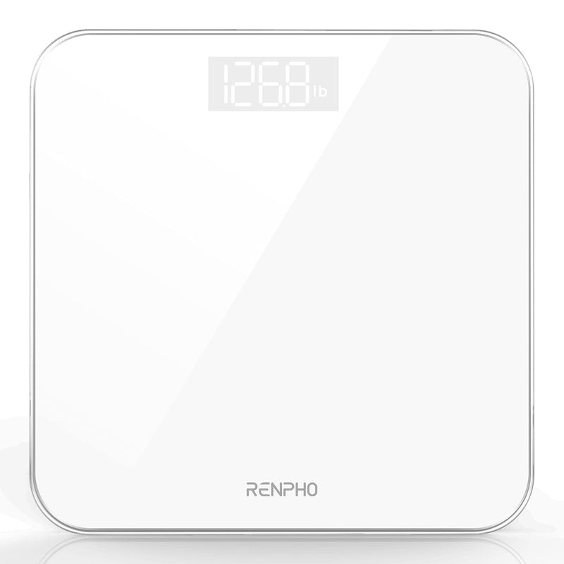 [Australia] - RENPHO Bluetooth Body Fat Scale Smart BMI Scale Digital Bathroom Large Size 300*300mm Wireless Weight Scale-RENPHO Digital Bathroom Scale, Highly Accurate Body Weight Scale 