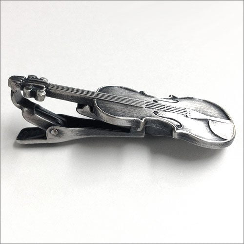 [Australia] - ISHOKUYA Violin Unique Tie Clasps & Tacks Tie Clip Bar Tie Pin Made in Japan 