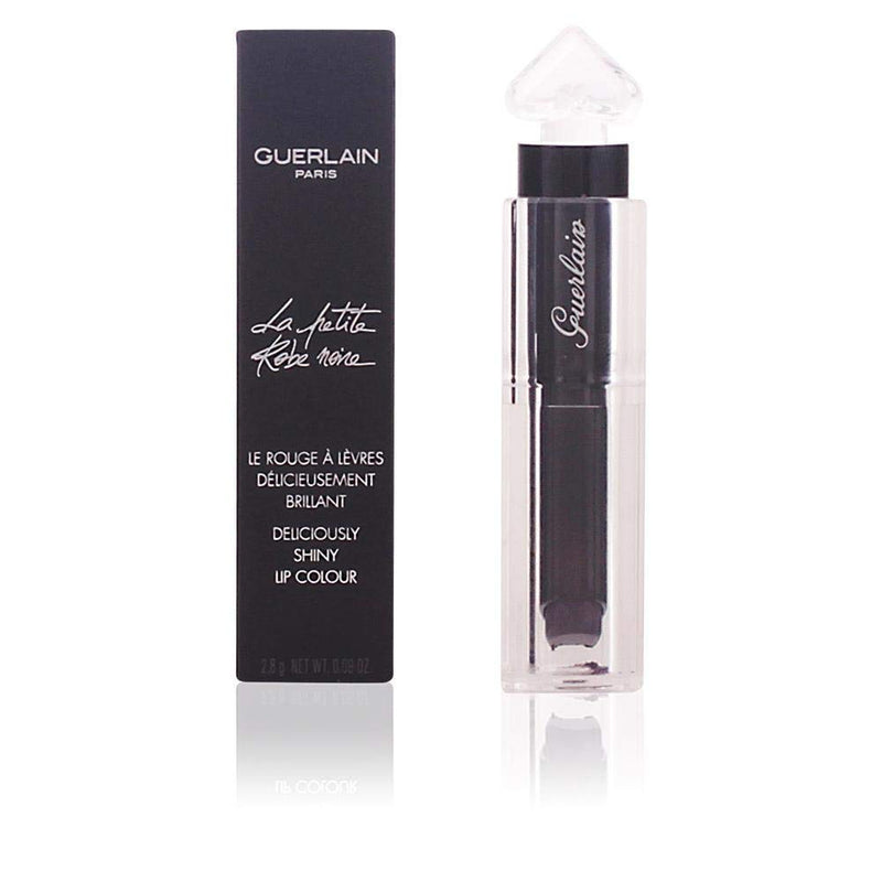 [Australia] - Guerlain La Petite Robe Noire Deliciously Shiny Lip Colour 007 Black Perfecto for Women, 0.09 Fl Ounce 