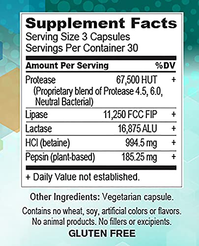 [Australia] - Body Ecology Assist Dairy & Protein | High Potency Supplements for Effective Digestion of Lactose & Casein | Supports Healthy Digestion | 90 Capsules 