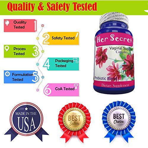 [Australia] - Embarrassed with Femenine Odor? Worried About Female Urinary Odor? Try Femenine Odor Supplement 60 Pills Feminine Care Women Urinary Tract Help Probiotics and Prebiotics Vaginal Probiotics 