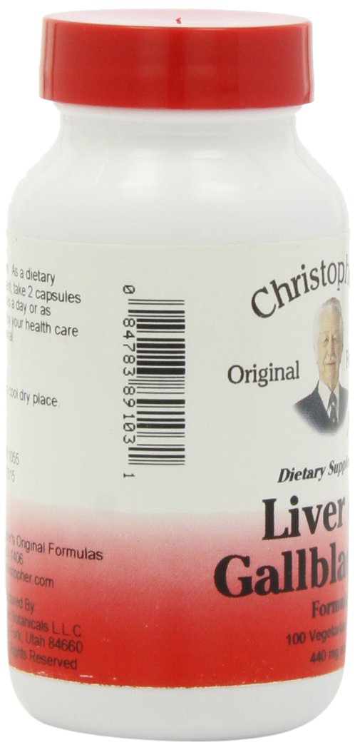 [Australia] - Dr. Christopher's Original Formulas Liver and Gall Bladder Formula Capsules, 100 Count 