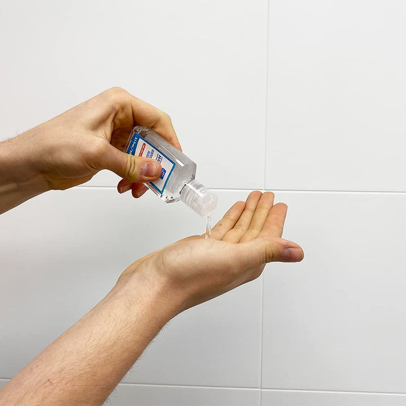 [Australia] - 8 x 60ml Instant Hand Sanitiser Gel from Handsafe, Multipack, Kills 99.9%+ of Bacteria, Alcohol Based, Medical Grade 8 Pack 