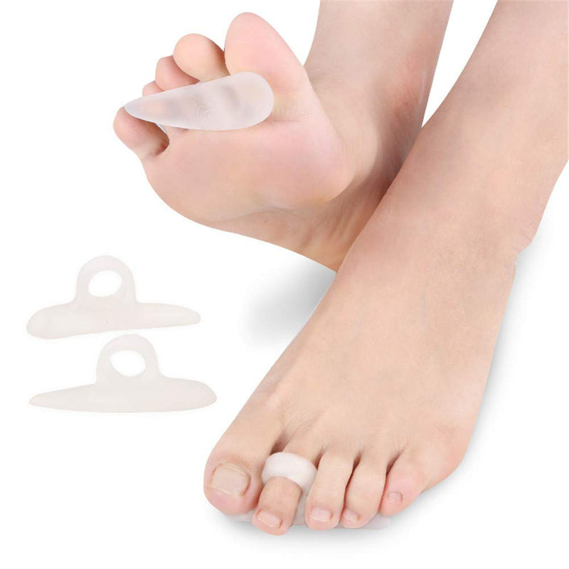 [Australia] - Set of 4 Toe Separators Spreader Set Toe Pad Toe Protector Instant Pain Relief in Toe Area Kit for Treating Hammer Toes - Splints for Pain Relief 