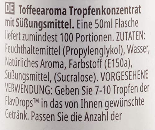 [Australia] - Myprotein FlavDrops - Toffee Flavour 50ml, Clear 