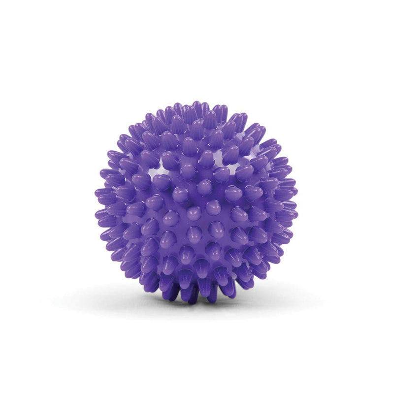 [Australia] - Fitness Mad Spikey Massage & Massage Ball Set, Ideal for Trigger Point Therapy, Deep Tissue & Myofascial Release, Designed to Relax Tight Muscles & Relieve Stress 7cm Purple 