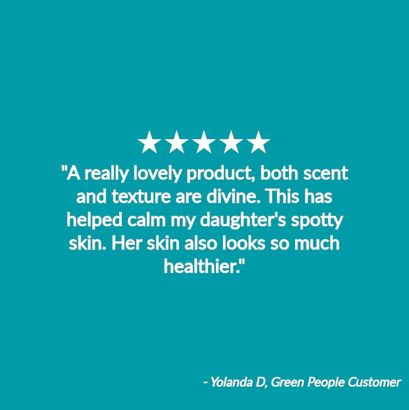 [Australia] - Green People Oy! Foaming Clear Skin Face Wash 100ml | Natural & Organic Teenage Facial Wash | Willow Bark & Tea Tree | Skin Care for Pre-Teens & Teens with Spots & Blemishes | Cruelty-Free & Vegan 