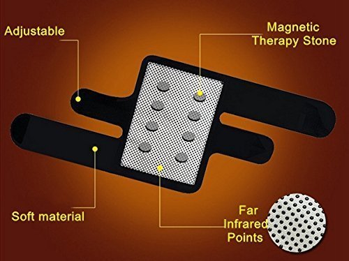 [Australia] - 1 Pair Tourmaline Self-heating Knee Braces，Acogedor Magnetic Therapy Knee Sleeve，Knee Support for Arthritis Pain Knee massager 