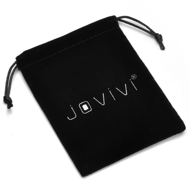 [Australia] - JOVIVI 36pc Stainless Steel Collar Stays in Clear Plastic Box For Mens Dress Shirt, Order the Sizes You Need 2.2" 