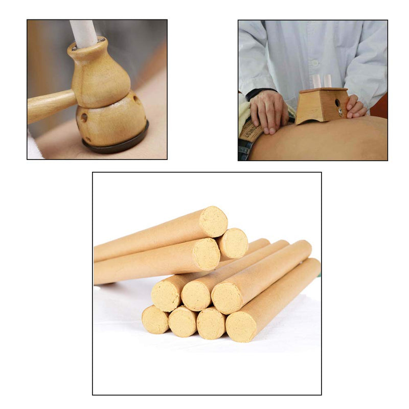 [Australia] - Pure Natural Moxa Rolls Moxa Sticks,Chinese Wormwood Moxibustion Pain Muscle Relief Moxa Rolls Bar for Mild Moxibustion (Moxa Rolls) 