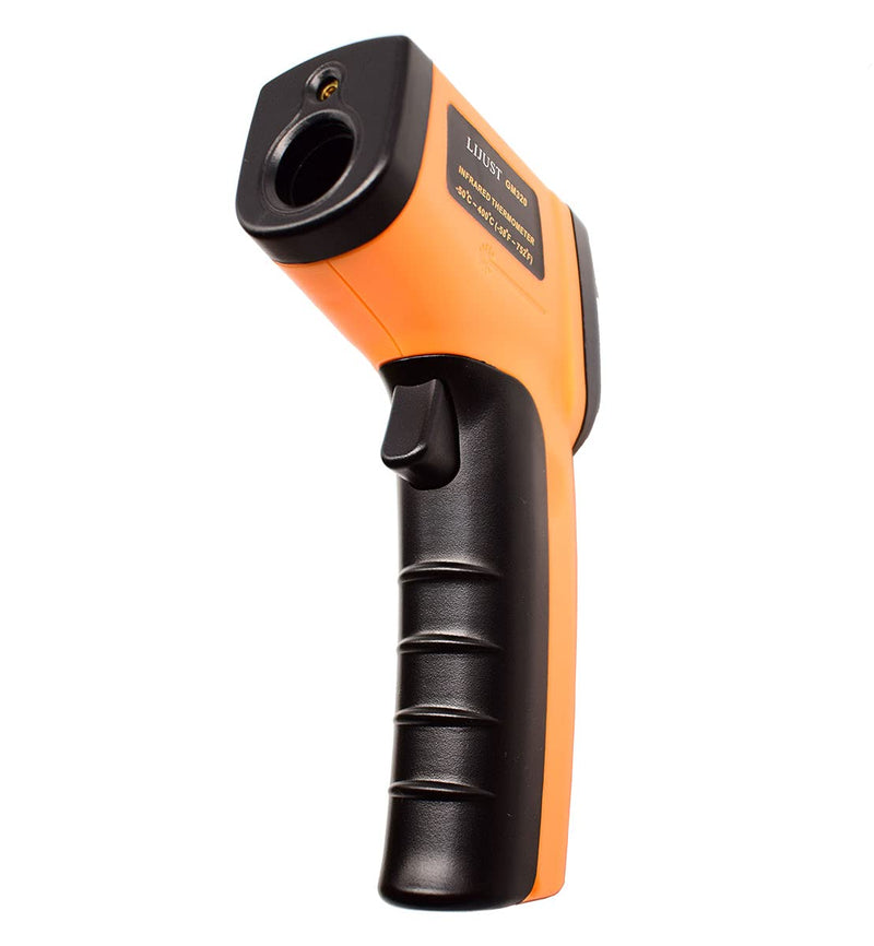 [Australia] - LIJUST Infrared Thermometer Temperature Gun, Digital Thermometer Non-Contact Laser Infrared Ir Thermometer Gun(Not for Human) -58℉～752℉(-50℃～400℃) - Kitchen Cooking Gun, Freezer Oven Thermometer 