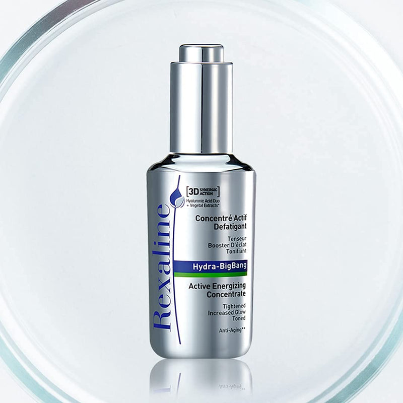 [Australia] - Rexaline - Hydra-BigBang - Active Energizing Concentrate - Anti-aging serum with Hyaluronic Acid - Lifting and plumping face treatment - Cruelty Free - 30ml 