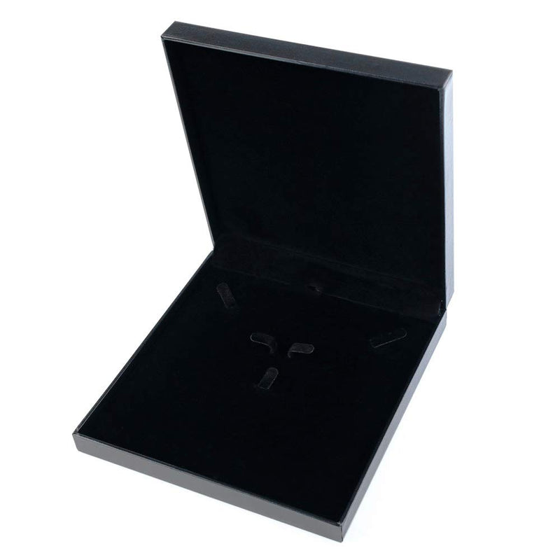 [Australia] - Oirlv Black Jewelry Set Box,Ring/Earrings/Big Necklace Gift Case 