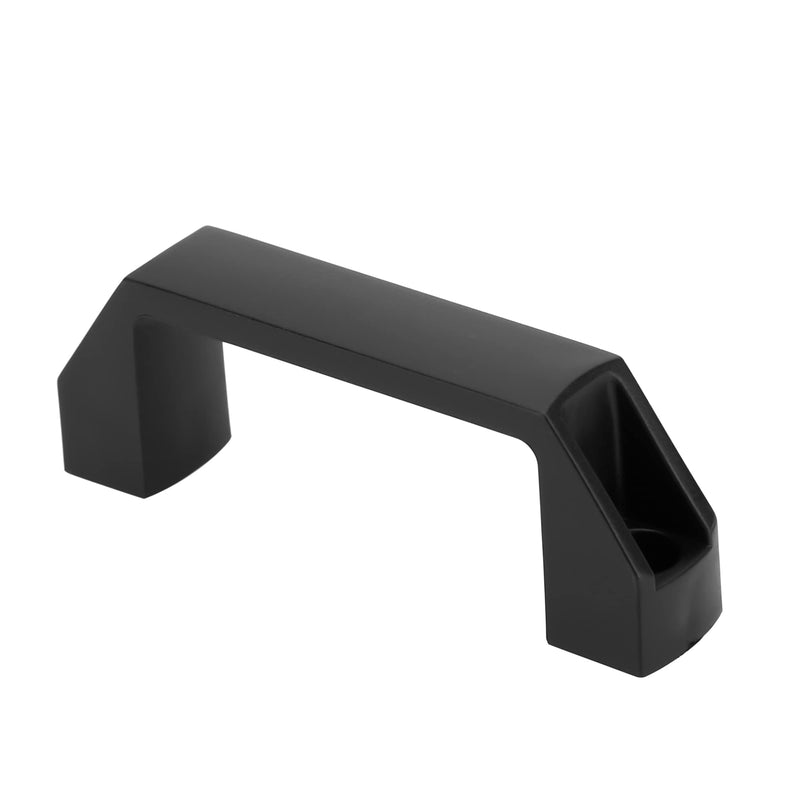 [Australia] - INTIRILIFE Plastic hand grip Hole spacing 90 mm - Bow handle Carrying handle Replacement handle in black 