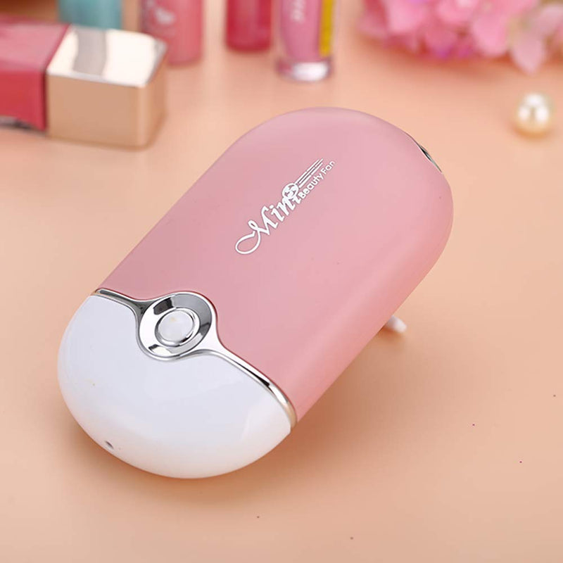 [Australia] - Tongping USB Mini Fan Air Conditioning Blower for Eyelash Extension(Pink) 