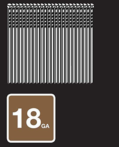 [Australia] - Metabo HPT 1 Inch 18 Gauge Brad Finish Nail | 1,000 Count | 24102THPT 1-Inch x 18 GA 