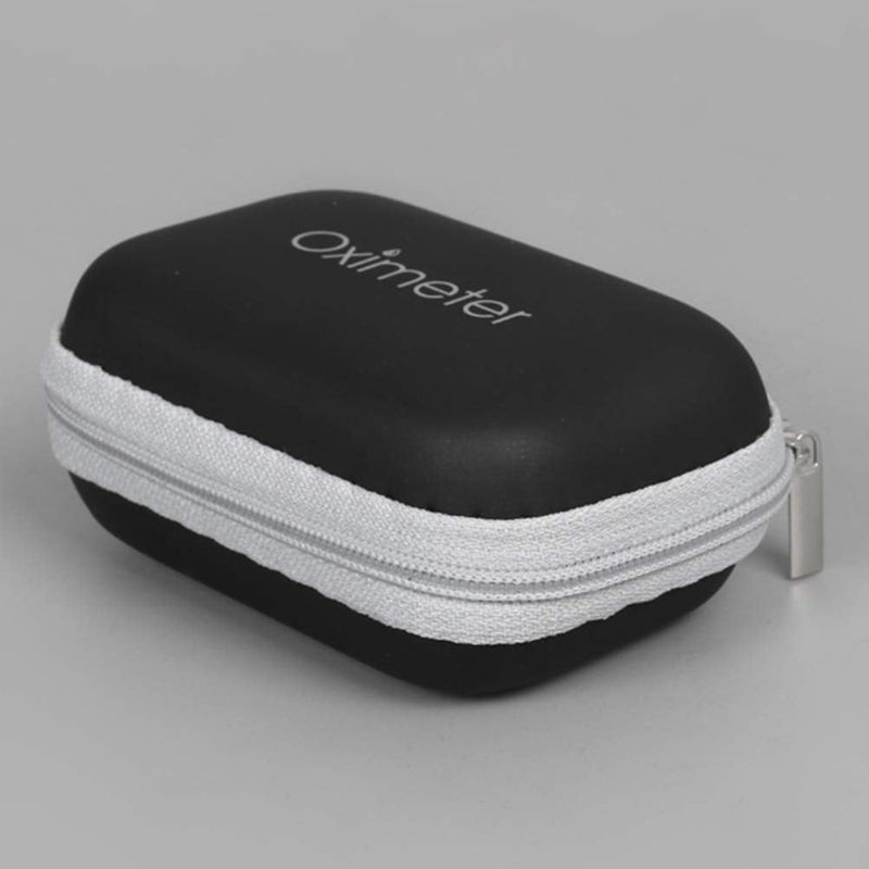 [Australia] - VOSAREA EVA Oximeter Storage Bag Fingertip Pulse Oximeter Protective Case Organizer Portable Zipper Carry Pouch Box for Blood Oxygen Saturation Monitor 