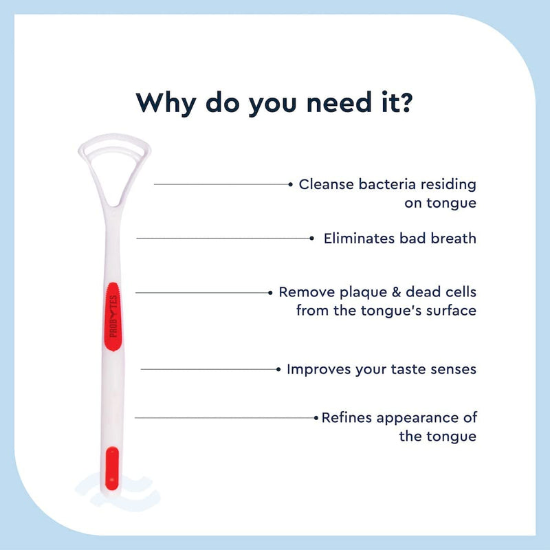 [Australia] - Pack of 2 Tongue Scraper, Soft & Gentle Head Tongue Cleaner for Adults Oral Cleaning Care. Oral Hygiene, Keeps Breath Fresh 