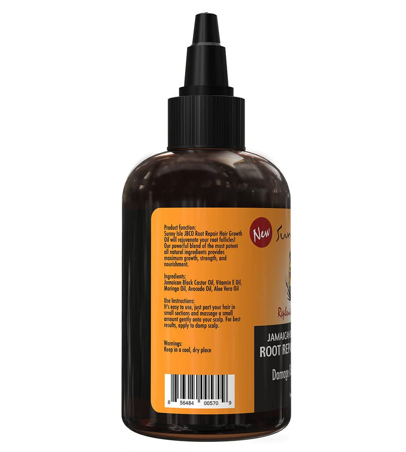 [Australia] - Sunny Isle Jamaican Black Castor Oil Root Repair Growth Oil, Brown 4 Fl Oz 