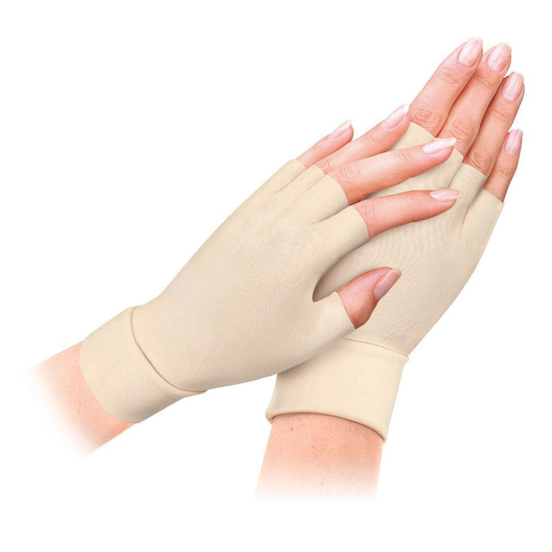 [Australia] - Pedimend Half-Finger Anti Arthritis Health Gloves | Provides Pain Relief in Hands Caused by Arthritis, Stiffness | Improves Blood Circulation | for Men & Women 