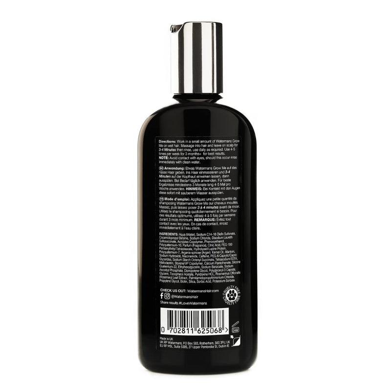 [Australia] - Grow Me® Hair Growth Shampoo - Not just a Caffeine Shampoo we include Biotin, Argan Oil, Rosemary, Niacinamide. Hair Thickening Treatment for Women & Men with progressed thinning. 