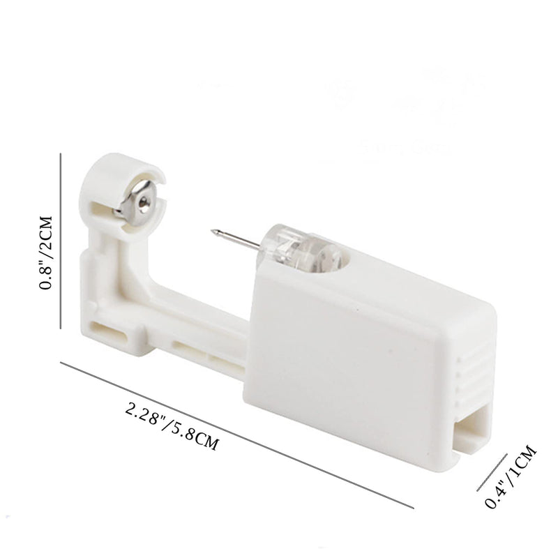 [Australia] - Disposable Ear Piercing Kit Painless Ear Piercing Gun Tool with Ear Studs, 2 Pack Crown 