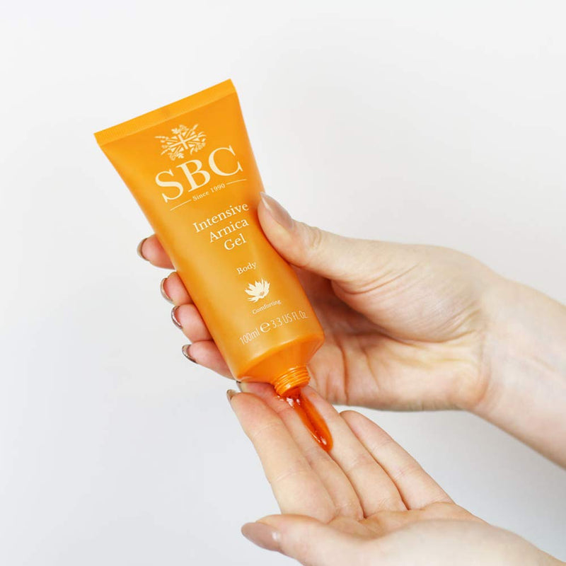 [Australia] - SBC Skincare Intensive Arnica Gel -100ml | Arnica Montana Gel | Deep Relief Gel for Muscle Tension | Muscle Gel for Men and Women | Vegan Friendly Muscle Rub 
