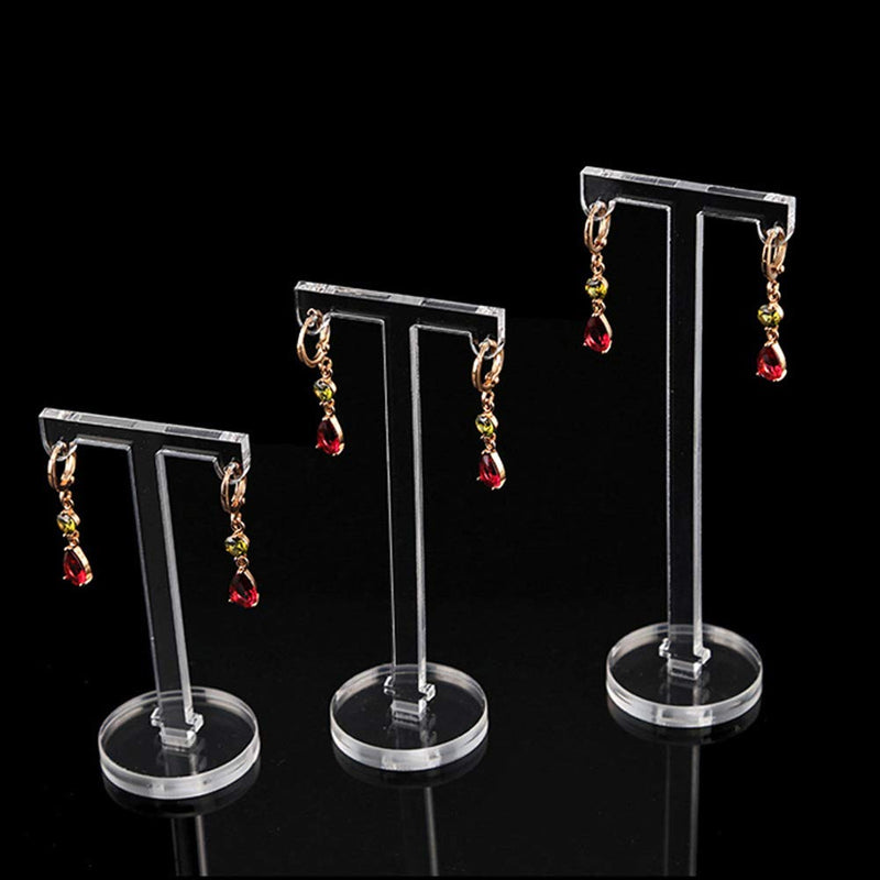 [Australia] - TOPBATHY 3 Pcs Acrylic Earring Tree Jewelry Stand Holder Tower Tree Display 
