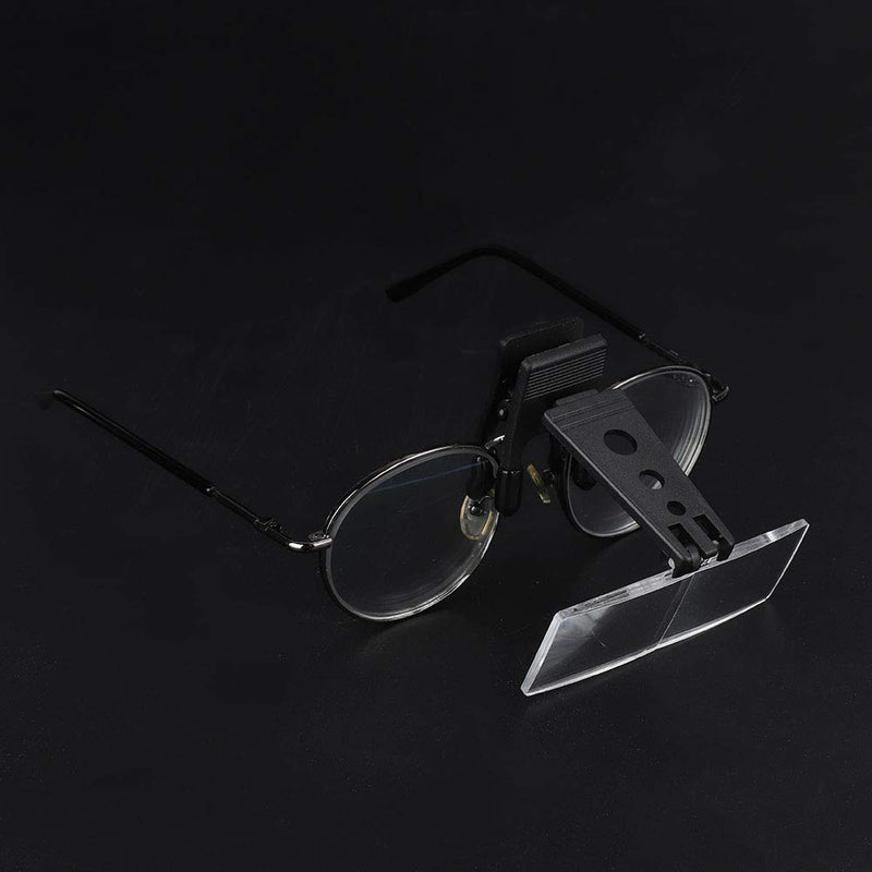 [Australia] - 1.5X 2.5X 3.5X Clip-on Magnifier Flip Up Glasses Magnifying Magnifier for Fly Tying Reading for Hobby 