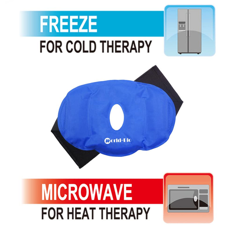 [Australia] - Ice Pack for Knee Reusable Gel Hot Cold Pack for Knee Replacement Surgery, Fast Pain Relief Ice Packs for Swelling, Sports Injury, Bursitis, Arthritis, Joint Pain - (9.8'' x 6.5'') 9.8'' x 6.5'' 