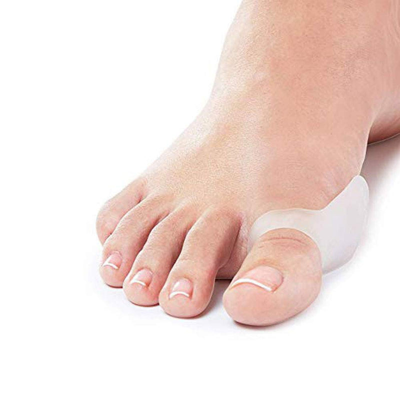 [Australia] - PEDIMEND Silicone Gel Big Toe Straightener - Bunion Corrector Sleeve - Gel Toe Spreader - for Hallax Valgus Pain Relief - Foot Care (1PAIR) 