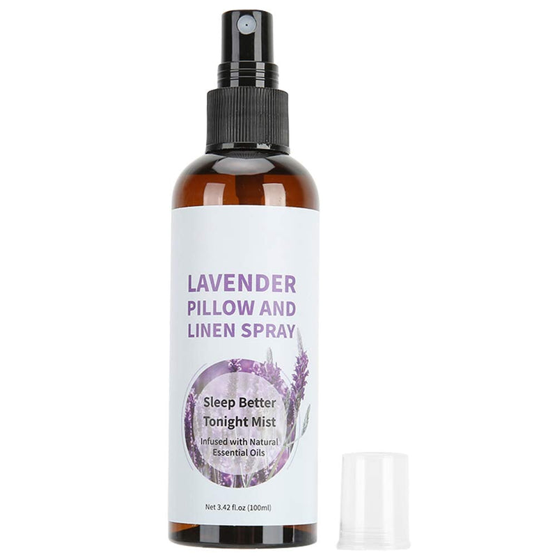 [Australia] - 100ml Lavender Pillow Spray, Aromatherapy Essential Oil Spray, Pillow Spray Deep Beauty Sleep Pillow Mist Spray Aromatherapy Freshening Sleep Better Tonight Made with Natural Essential Oils 