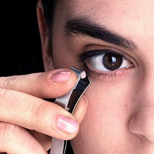 [Australia] - Preo Prima Shogyo Japanese Partial Eyelash Curler, Inner Corner/Outer Corner Precision Lash Curl Up tool, Made In Japan (Included 6 Replacement Rubber) C-2000 