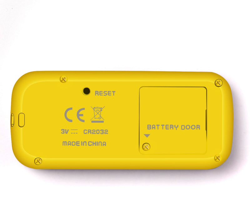 [Australia] - Ozeri 4x3sport Tri-Mode Activity Tracker (Walk, Run, & Stair Climb), with Multi-Axis Detection & 30 Day Memory Yellow 