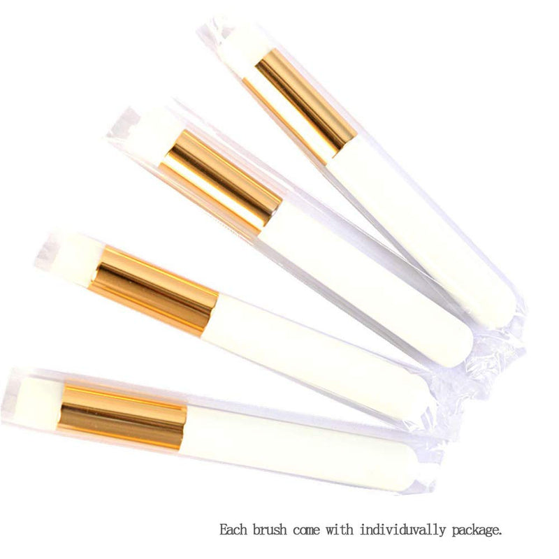 [Australia] - Eyelash Cleaning Brush Makeup Brushes Extension Eyelash Lash Peel Off Nose Blackhead Cosmetic Brush Remover Clean Washing Cleanser Soft Whitehead Tools Makeup Brush (8pcs White) 