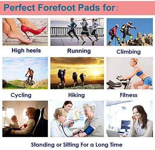 [Australia] - Footsihome 4 Pack Bunion Pads with Big Toe Caps, Silicone Metatarsal Pads Toe Cover, Gel Toe Sleeves Protection for Corn, Reduce Irration from Shoes White 8 Pack 